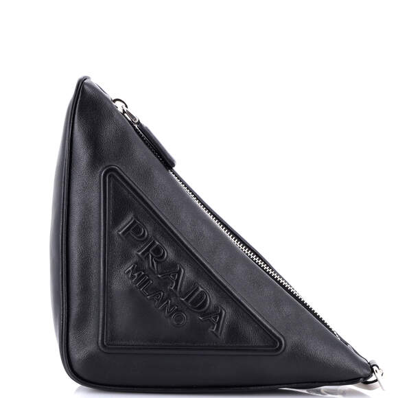 Prada Handbags - Prada Triangle Logo Wristlet Pouch #185751P82B